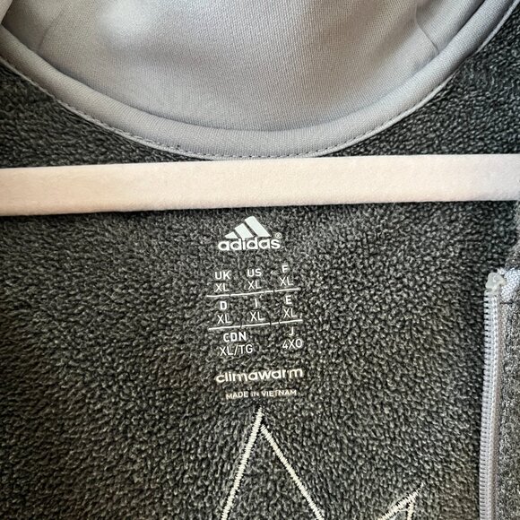 Men's Adidas Canada Olympics zip up hoodie - Grey - XL - Picture 6 of 10